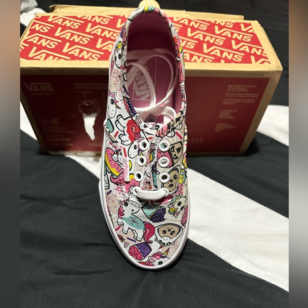 Brand New kids VANS sneakers (donut unicorn)